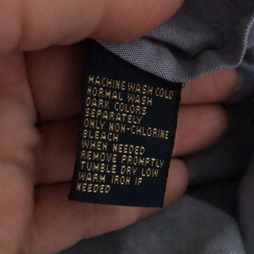 Willis & Geiger Outfitters Blue ButtonSown Mens Size 17.5”, 35 - Picture 12 of 15